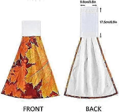 Køkkenhåndklæder til efteråret, blødt absorberende design, til Thanksgiving-indretning JRF