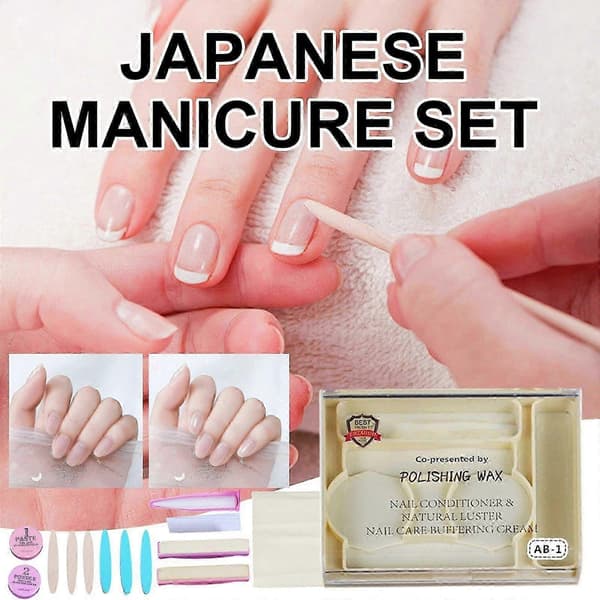 P. Shine Japansk Manicure Professionelt Stort Sæt til negle MEGA KIT-ympc