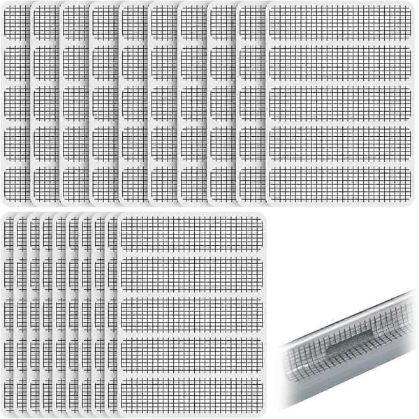 20 Sheets Mosquito Net Repair Kit, Insect Net Self-Adhesive Velcro