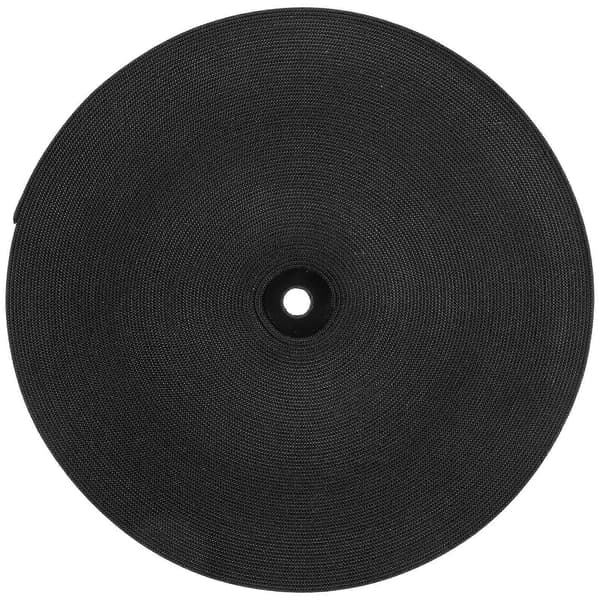 Strikkede elastikbånd til husholdnings-DIY-tøjsyaktiviteter sort 2000X2.5cm 1 rulle 2000X2.5cm Black