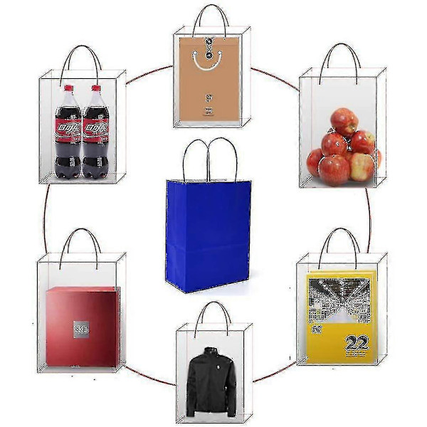 Presentpåsar Mini Kraftpapperspåsar Med Handtag