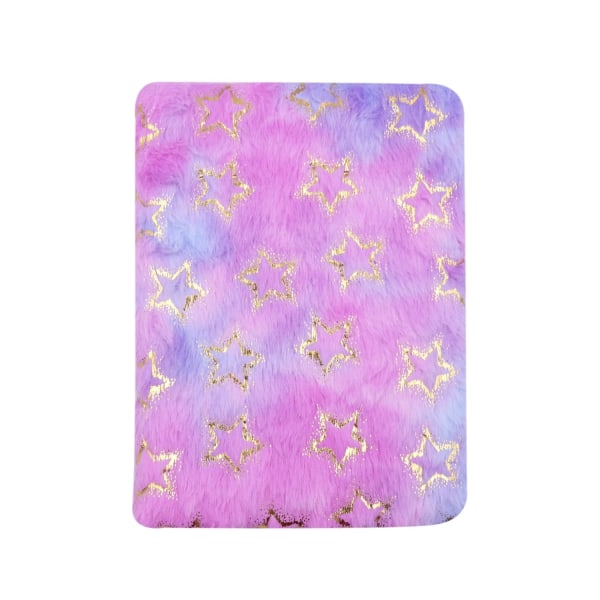 Notebook Plush Diary for Girls Teens Fuzzy Journal Writing Pad A5 Lined 160 Pages