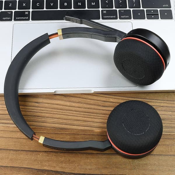 Erstatningsøreputer kompatible med Jabra Evolve 75/75+/75 UC/75 MS 2-pakning