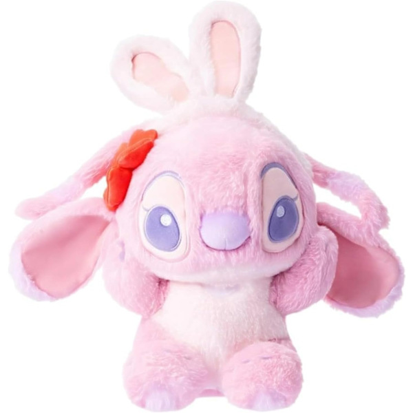 11'' Lilo & Stitch Kollektion Kostume Skiftende Bunny Plys Legetøj (Stitch) Udstoppede Dyr til Valentinsdag, Mini Udstoppede Dyr Entusiaster