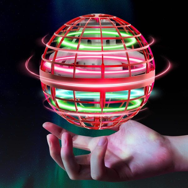 Flygande Orb Ball Leksaker Soaring Hover Boomerang Spinner Handkontrollerad Mini Drone Kosmisk Globe Spinning Barn Vuxna Utomhus Flyg Leksak Födelsedagspresent Cool