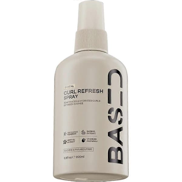BASED Leave-In Balsam / Curl RefreshSpray 200ml for alle hårtyper glatter ut fri Curl RefreshSpray