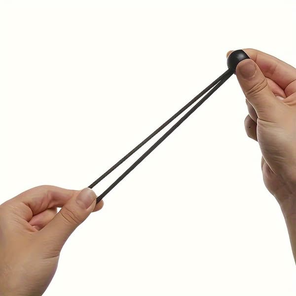 30/50 tråde sort elastiksnor, 15 cm holdbar nylon elastiksnor, til sikring af telte, last, wiretovsslanger, parasoller, markiser og autocampere. 50 items