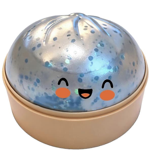 Dumpling Squishies Legetøj, Kæmpe Glitter Dumpling, Farverige Dumplings Stressbolde Fidget Sensorisk Legetøj, Klem Dejbold Stresslindrende Håndlegetøj bs