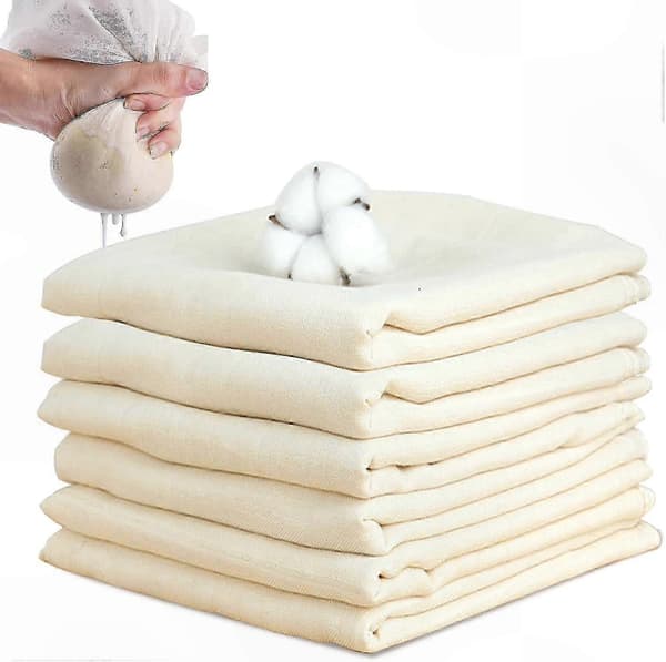 6-pack 50x50cm Grade 100 Fina Ostdukar i Bomull
