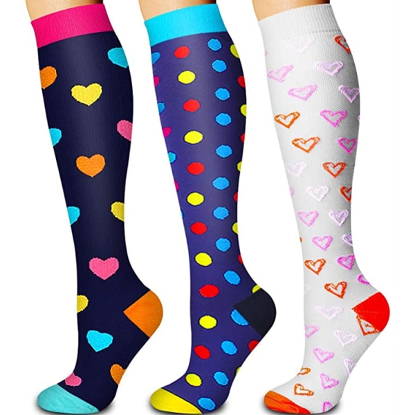 Compression Socks For Women& Men circulation,Socks-Best for Running,Sports,Hiking,Flight travel,Pregnancy