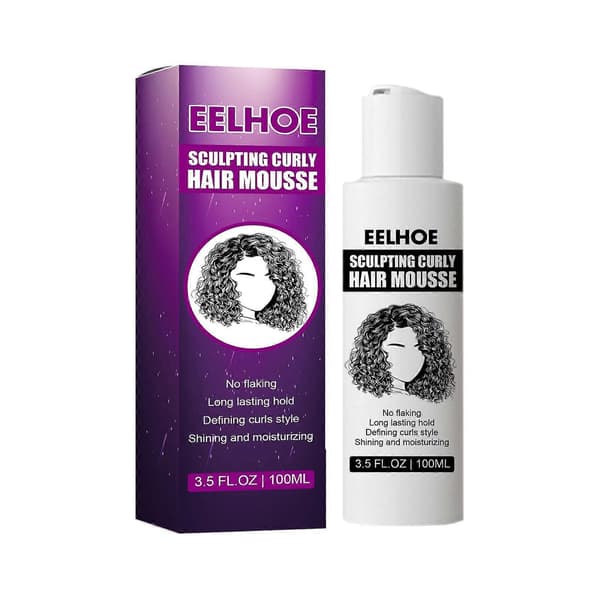 Styling Elastin Curl Återfuktande Fluffig Styling Naturlig Volym Hårbehandling 1,1 cm