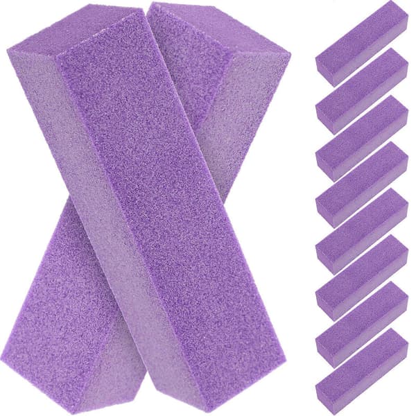 Svampe neglefile 20 stk. neglefile til manicure og pedicure brug
