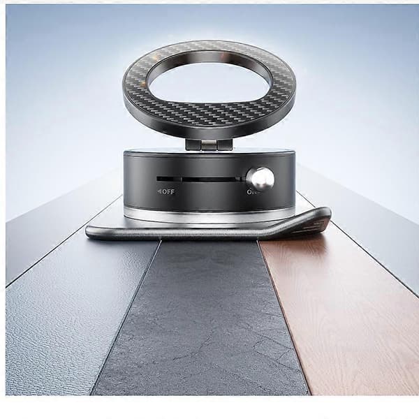 Sammenleggbar magnetisk telefonholder med sugekopp i aluminiumslegering