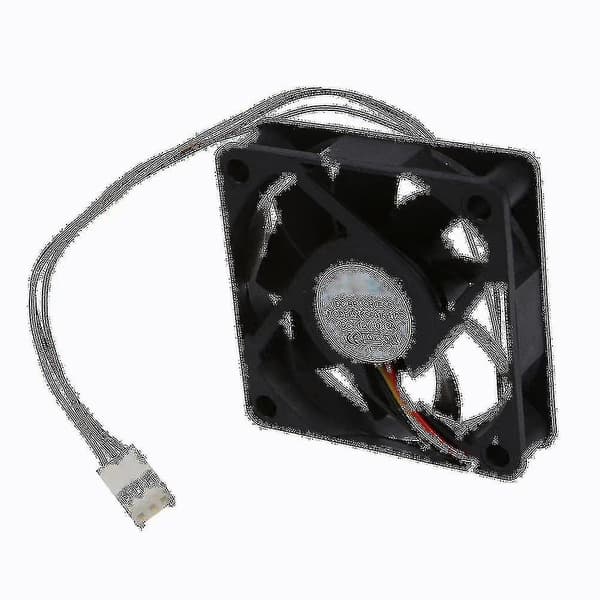 2x CPU-fläkt Kylfläkt 60 x 60 mm Box Dator - Svart