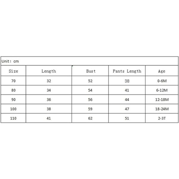 Baby Halloween-klær for småbarn, jentebarn, søte gresskartrykk-antrekk, genser og bukse med sleng (størrelse: 100 cm), anbefalt alder: 18–24 måneder Style03 100cm