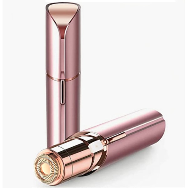 Epilator Hårfjerning for Kvinner Ben Armer - Bærbar Bikiniklipper, Elektrisk Dame Epilator Barbermaskin Red bean paste pink