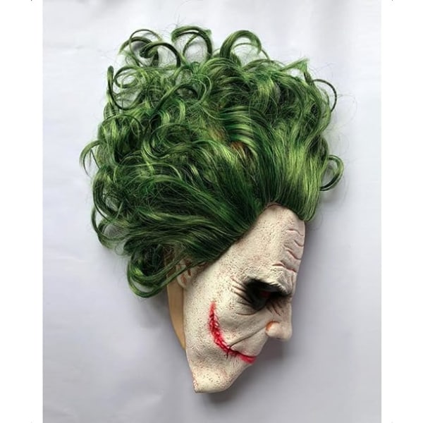 Mørk Ridder Batman Joker Latex Maske Skurken Cosplay Kostume Halloween joker maske persona