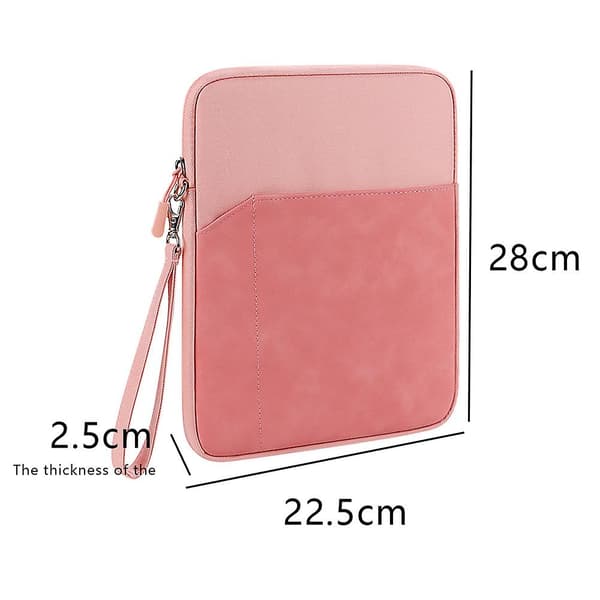 Universal Protective Tablet Case 9.7-10.8 Inch, Shockproof and Waterproof, Pink