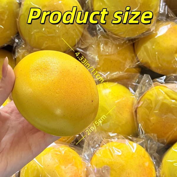 Bread Slow Rising Squishy Toy, Soft Foam Stress Relief Squeeze Fidget