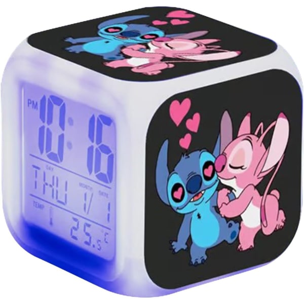 Digital Alarm Clocks for Kids, Alarm Clock Night Light LED Digital Lamp, Cartoon Alarm Clock Alarm Clock, Kids Toys Wake Up Light, Gift