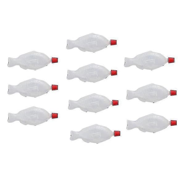 100 st fiskformade 8,5 ml sojasås engångsflaska sushikryddflaska