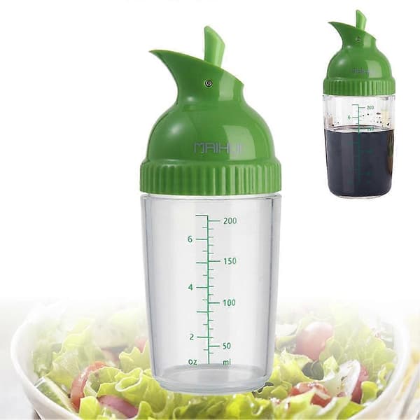200 ml salladsdressing shakerkopp universell manuell såser t N1Q6AU Mix