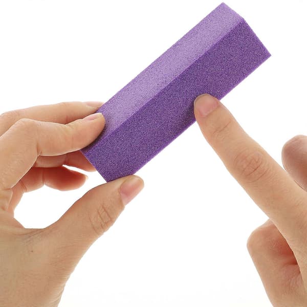 Svampe neglefile 20 stk. neglefile til manicure og pedicure brug