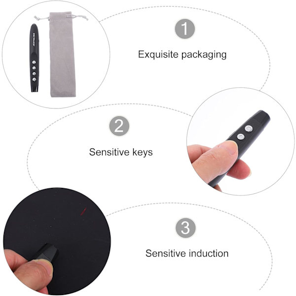 USB-langaton esityskynä Office-esityskynä Diaesitys