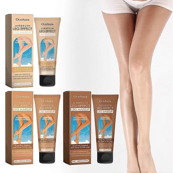 Vattentät Ben Kroppssminkning Ingen Överföring Vattenresistent Kladdfri Ben Concealer Lotion Bronze