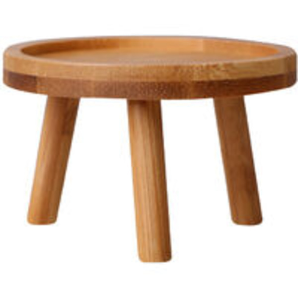 Kukkatila Round Shelf - Ulkokäyttöön, Puutarhaan, Olohuoneeseen, Monitoiminen Jakkara, Korkea Jakkara