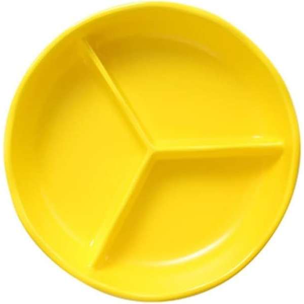 Salladsskål Keramisk avdelare tallrik Matt frukost tallrik Tre rutnät tallrik Snack tallrik Frukt mellanmål tallrik Sub-middag tallrik Hem gåva liten skål