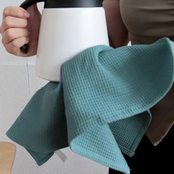4-pack blandade disktrasor, snabbtorkande diskhandduk, absorberande handduk, bekväm bomullsduk, perfekt för daglig rengöring, ljusgrå light grey