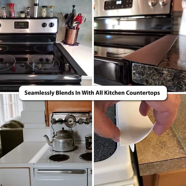 Stove trim - keeps clean between stove and cabinet 61.5 cm 2-pack 184