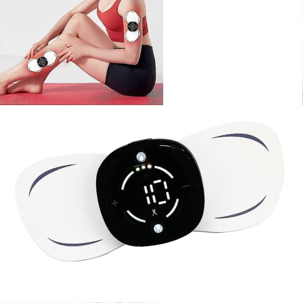 Cervical Lymfedrænage Massagepude 20 Gear 10 Tilstande Lindrer Træthed Hals Massageplaster Til Arme Skulder Ben