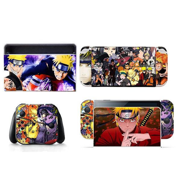 Sopii Switch OLED -tarroille, NARUTO Anime，pölytiivis, naarmuuntumaton ja värikäs tarra（NARUTO） Style07