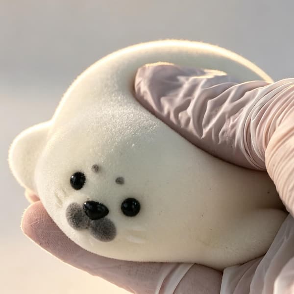 Handgjord Taba Squishy Sälunge, Söt Squishy Stresslindrande Fidgetleksak
