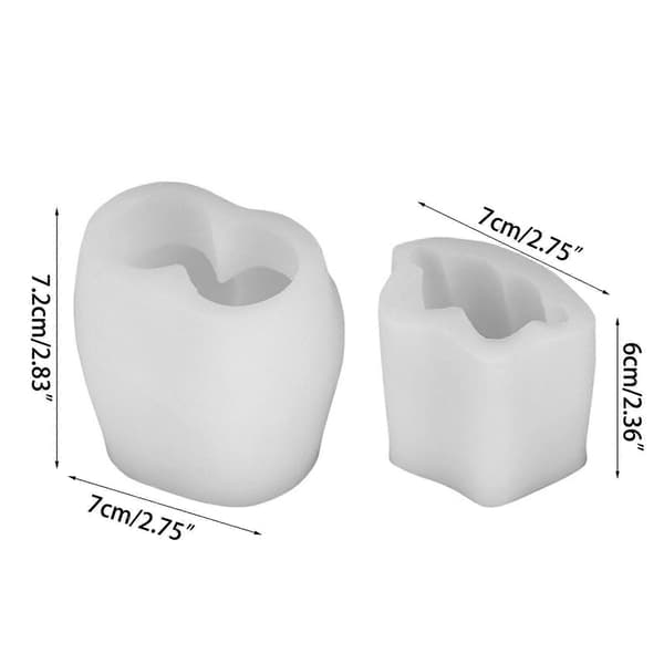 3D Halvkropsform Silikoneform til DIY Håndlavet Aromaterapi Lys Gips Ornamenter Form Håndværksfremstillingsværktøj