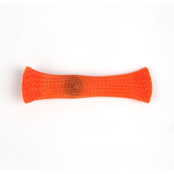 10 st vävda nät tubbollar fidget leksaker orange