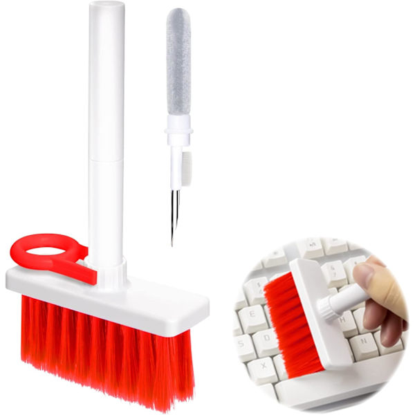 2022 New Keyboard Cleaning Kit Soft Brush 5 in 1 Multifunctional Computer Cleaning Tool Kit with Keycap Puller