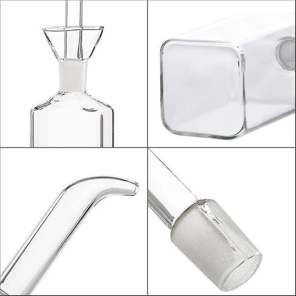 Pxcl Oljeflaska Glas Olivoljedispenser Flaska Glas Vinägerdispenser, Liten