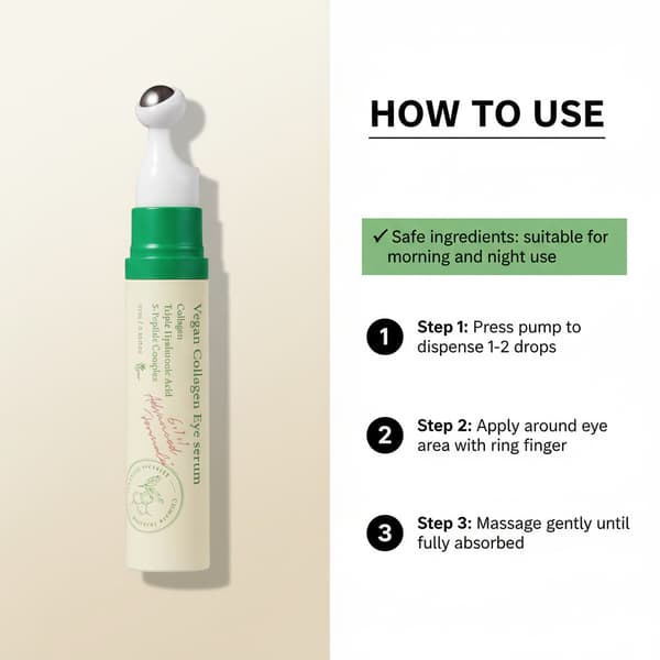 1-3x AXIS-Y Vegan Collagen Eye Serum, Swelling, Dark Circles 10ml (2pcs)