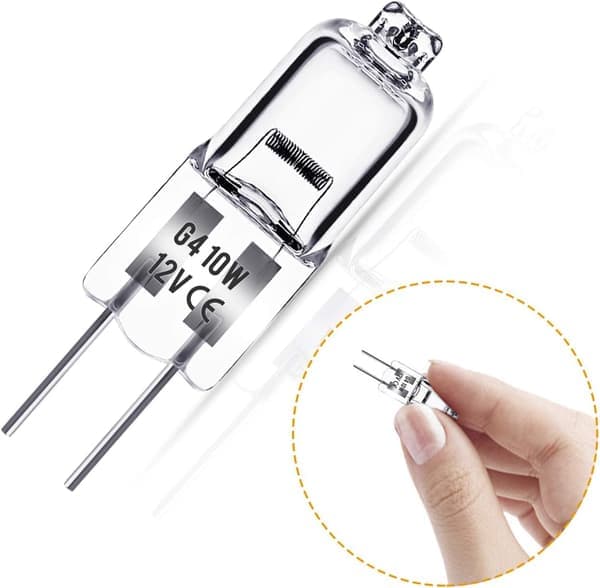 G4 12V Halogenlamper 10W 10W 12 pcs