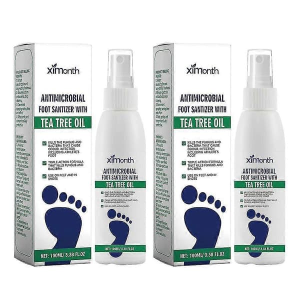 Tea Tree Oil Foddesinfektionsspray til daglig brug 100ml 2pcs