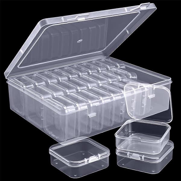 Pärlor Organizer Box, En Stor Transparent Box