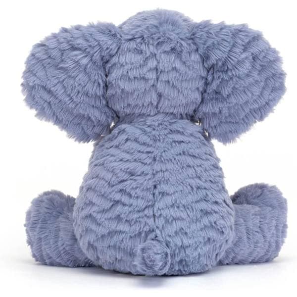 Fuddlewudle Elefant Plyschleksak, Medium 20-23cm - Elefant Plyschleksak - Klassisk Barnpresent 薰紫色