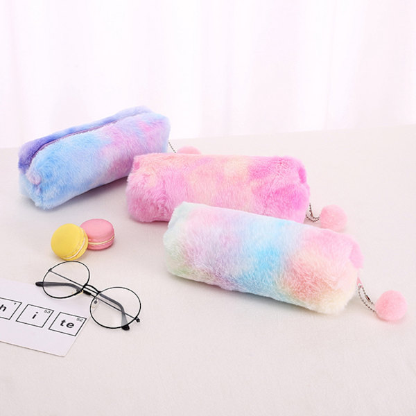 Material: PolyesterFärger: Pastell, Rosa, LilaPacklista: 1*pennfodral pink