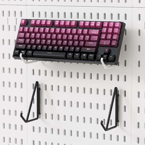 Pegboard Shelf Accessory Storage Rack Letter Holder