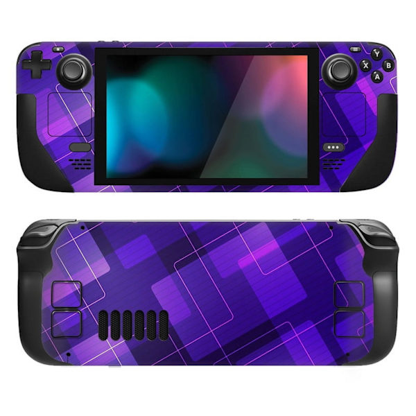 Steam deck -pelikonsolin tarrat sopivat Steam LCD -näytölliseen käsikonsoliin (violetti) Style10