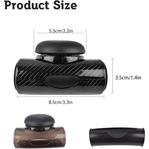 Knob til rat til bil - Universal Power Handle Spinner - Tilbehørsknob - 360° roterende ratgreb - Til bil, lastbil, SUV