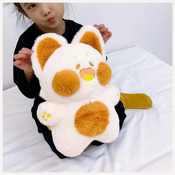 Kattebamse Kawaii Legetøj, Kattebamser, Pude Katteblød Pude, Kattebamser Gave til Kæreste og Børn (12 tommer)